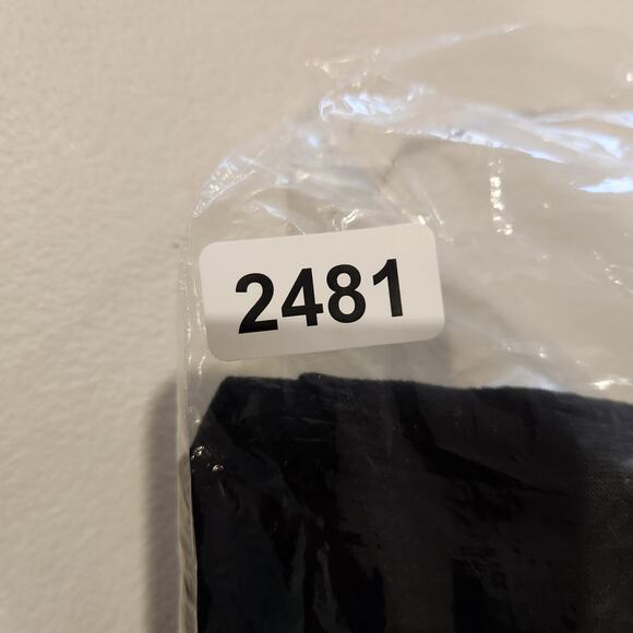 Eileen Fisher Organic Linen Black Dolman Sleeve Blouse Size Medium Petite Beach - Picture 10 of 10